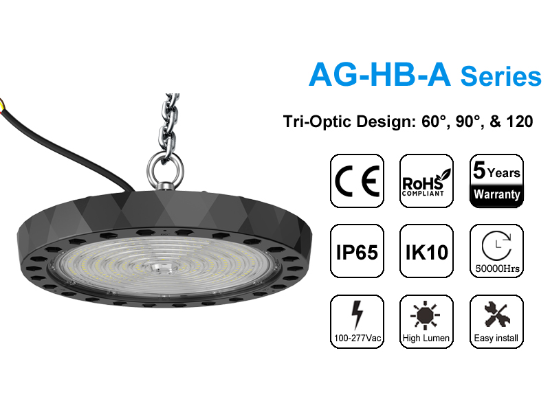 UFO High Bay Light Specifications - LED High Bay Technical Data Sheet